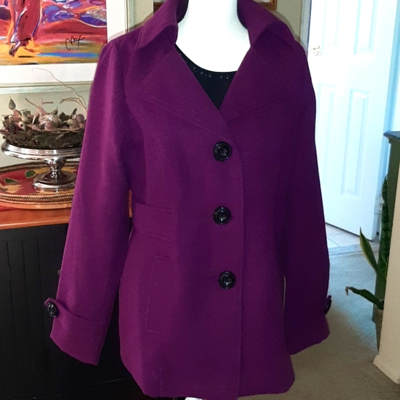 Centigrade Pea Coat M - Picture 3 of 11